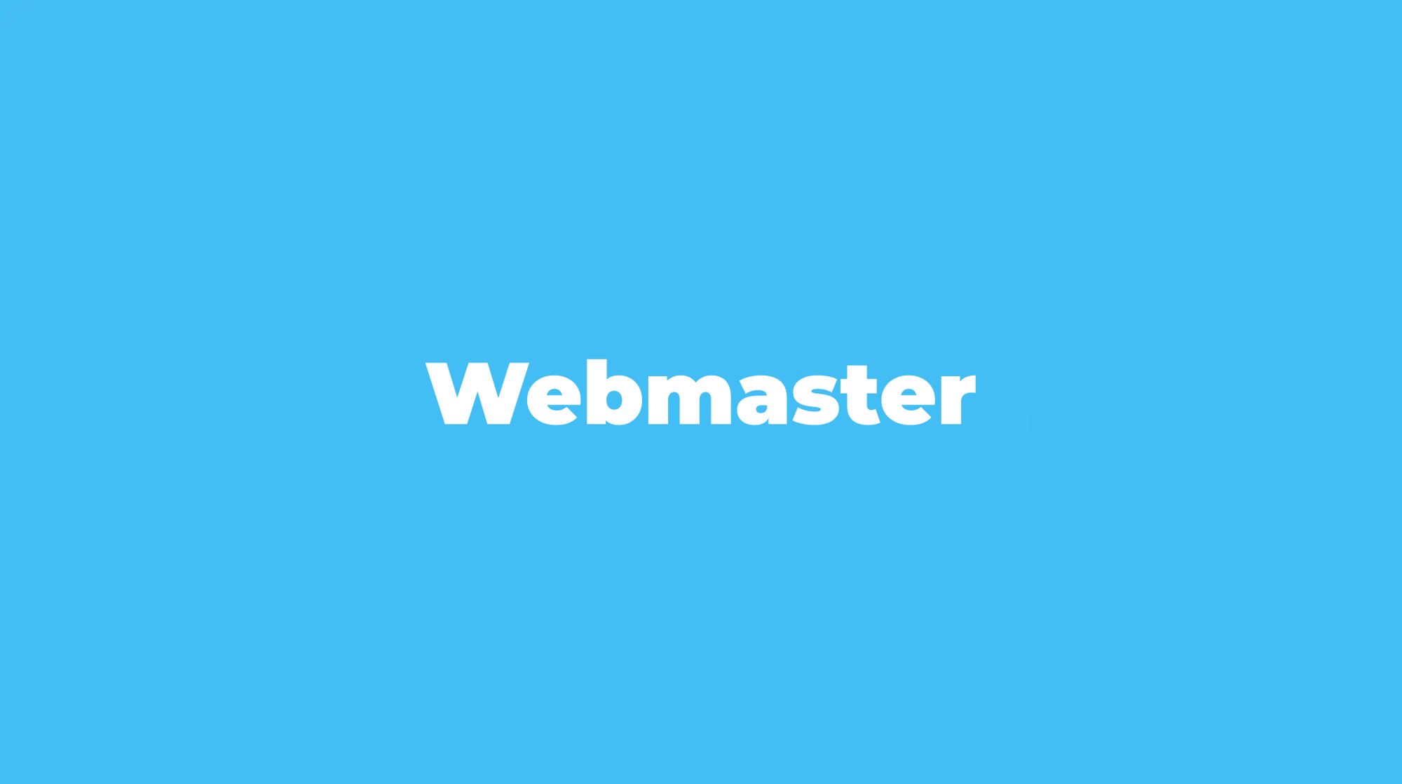 webmaster