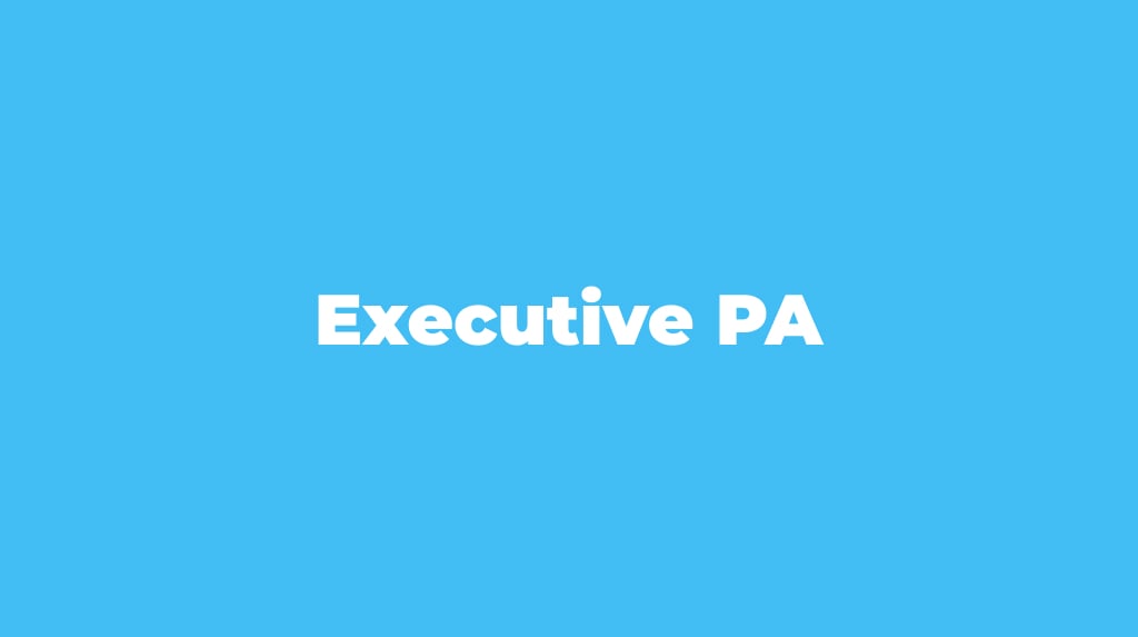 Executive PA
